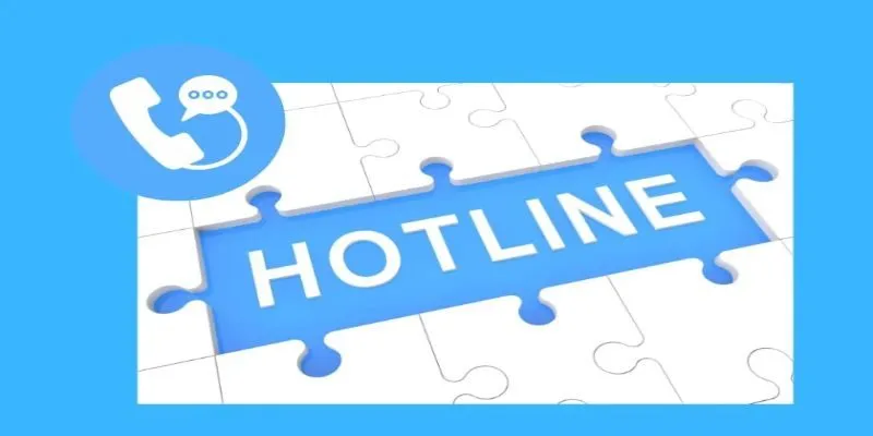 Sử dụng Hotline khi cần liên hệ